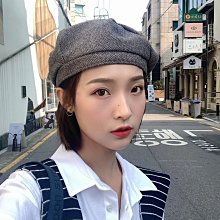 下殺 畫家帽 韓版秋冬復古熱銷八角帽休閑百搭文新藝鴨舌帽格子南瓜貝雷帽子潮人男女TY036 歷史價格詳細信息