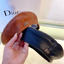 現貨MOMO-DIOR 貝雷帽子女春夏百搭字母八角帽子子日系英倫復古畫家帽子潮簡約 歷史價格詳細信息