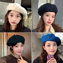 石原裡美貝雷帽西班牙復古小皮標羊毛畫家帽女生蓓蕾帽子 歷史價格詳細信息