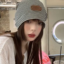 顯臉小堆堆帽秋冬女2022新款純色時尚百搭抽繩款針織毛線冷帽潮#促銷 #現貨 #可開發票 歷史價格詳細信息