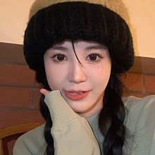毛線帽女秋冬季韓版百搭顯臉小針織帽網紅日系大頭圍保暖護耳帽子 (滿599元免運) 歷史價格詳細信息