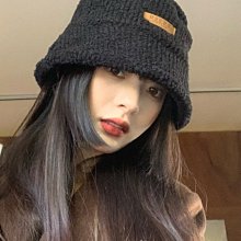 韓版帽子女秋冬羊羔毛絨漁夫帽日系百搭復古軟妹學生保暖盆帽 歷史價格詳細信息