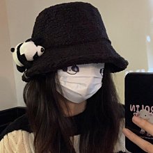 韓版帽子女秋冬羊羔毛絨漁夫帽日系百搭復古軟妹學生保暖盆帽 歷史價格詳細信息