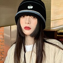韓國顯臉小帽子女冬季加厚毛絨護耳盆帽保暖針織毛線帽ins大頭圍#促銷 #現貨 #可開發票 歷史價格詳細信息