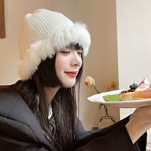 針織漁夫帽子女秋冬季韓版圓臉適合保暖盆帽顯臉小毛線帽水桶帽冬 歷史價格詳細信息