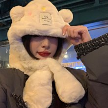 保暖頭套帽子圍巾一體帽男冬季加厚滑雪騎電動車面罩防風套頭帽女 歷史價格詳細信息