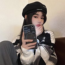 貝雷帽 貝雷帽女春夏季薄款透氣韓系潮酷畫家帽時尚百搭八角黑色貝雷帽子764 NN041 歷史價格詳細信息