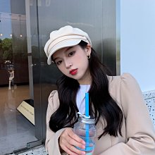 愛麗絲八角帽女韓版黑色日系夏季薄款百搭帽子ins風英倫復古報童貝雷帽 歷史價格詳細信息