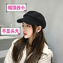 愛麗絲八角帽女韓版黑色日系夏季薄款百搭帽子ins風英倫復古報童貝雷帽 歷史價格詳細信息