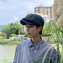 愛麗絲帽子男潮韓版鴨舌帽女夏貝雷帽時尚休閑前進帽畫家帽男士太陽帽子 歷史價格詳細信息