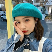 針織貝雷帽女秋冬季英倫百搭毛線八角帽子日系大頭圍畫家蓓蕾帽潮#促銷 #現貨 #可開發票 歷史價格詳細信息