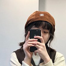 愛麗絲大臉顯瘦~顯臉小夏季大頭圍貝雷帽女薄款大號帽子大碼黑色畫家帽 歷史價格詳細信息