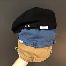 愛麗絲反戴貝雷帽女古著日系夏季薄款字母邊復古前進帽嘻哈時尚帽子男潮 歷史價格詳細信息