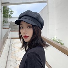 愛麗絲八角帽女韓版黑色日系夏季薄款百搭帽子ins風英倫復古報童貝雷帽 歷史價格詳細信息