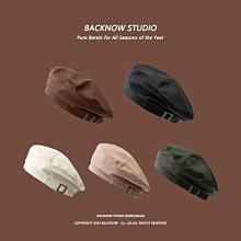 愛麗絲BACKNOW復古英倫純棉八角帽男女鴨舌帽前進帽畫家帽文藝帽報童帽 歷史價格詳細信息