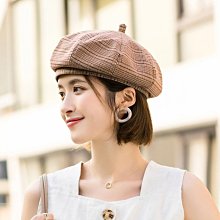 愛麗絲春夏復古英倫棉黑色八角帽潮鴨舌帽貝雷帽畫家帽文藝帽報童帽男女 歷史價格詳細信息