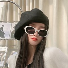 愛麗絲春季米色貝雷帽女夏季薄款針織八角蓓蕾帽子短發女式時尚夏天鏤空 歷史價格詳細信息