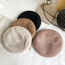 愛麗絲大臉顯瘦~顯臉小夏季大頭圍貝雷帽女薄款大號帽子大碼黑色畫家帽 歷史價格詳細信息