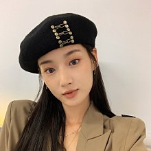 羊毛貝雷帽女秋冬時尚畫家帽子顯臉小報童帽方圓臉英倫八角帽 歷史價格詳細信息