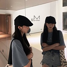 愛麗絲帽子男潮韓版鴨舌帽女夏貝雷帽時尚休閑前進帽畫家帽男士太陽帽子 歷史價格詳細信息