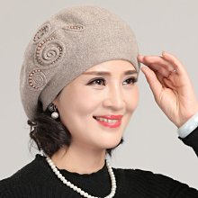 愛麗絲老年人女帽春夏女中老年女士帽子夏季奶奶貝雷帽媽媽薄款布帽化療 歷史價格詳細信息