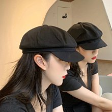 愛麗絲八角帽女韓版黑色日系夏季薄款百搭帽子ins風英倫復古報童貝雷帽 歷史價格詳細信息