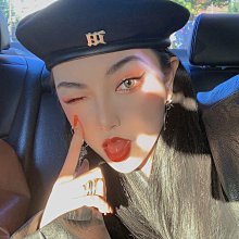 愛麗絲金智妮jennie同款貝雷帽子女秋冬春夏百搭韓版潮顯臉小日系八角帽 歷史價格詳細信息