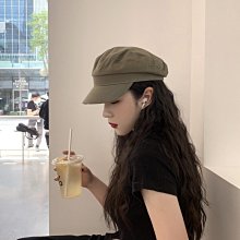 愛麗絲夏天貝雷帽女薄款扎染個性混色畫家帽平頂油畫風格蓓蕾時尚百搭 歷史價格詳細信息