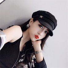 愛麗絲春夏季薄款純棉八角帽女英倫復古顯臉小貝雷帽純色透氣百搭報童帽 歷史價格詳細信息