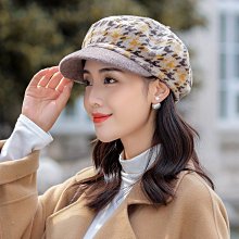 韓版羊毛呢貝雷帽女英倫復古百搭黑色畫家帽子顯臉小秋冬季蓓蕾帽 歷史價格詳細信息