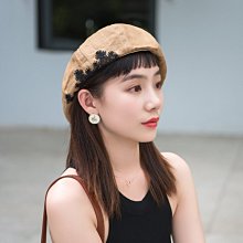 帽子女韓版復古百搭可調節貝雷帽優雅氣質休閑時尚網紅~特價家用雜貨 歷史價格詳細信息