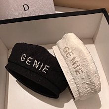 韓版黑色貝雷帽女春夏編織透氣網紅百搭顯臉小反戴前進帽畫家帽 歷史價格詳細信息