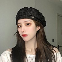 愛麗絲春季米色貝雷帽女夏季薄款針織八角蓓蕾帽子短發女式時尚夏天鏤空 歷史價格詳細信息