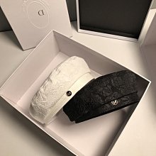 愛麗絲M標蕾絲貝雷帽女夏季薄款網眼英倫復古日系甜美可愛畫家帽ins潮白 歷史價格詳細信息