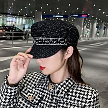 愛麗絲Esedra Casa貝雷帽女百搭鴨舌帽鑲鉆英倫復古帽子新款時尚海軍帽 價格比較,價格查詢,歷史價格詳細信息