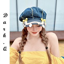 Dark.Q WB 珍珠空頂草帽原創春夏重工小香風釘珠遮陽帽度假草帽織帶優雅拉菲草空頂鴨舌帽寬檐草帽 歷史價格詳細信息