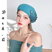 Dark.Q WB 珍珠空頂草帽原創春夏重工小香風釘珠遮陽帽度假草帽織帶優雅拉菲草空頂鴨舌帽寬檐草帽 歷史價格詳細信息