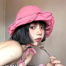 【免運】漁夫帽女春夏韓版百搭日系牛仔布遮陽帽圓頂防曬太陽帽大簷盆帽男 歷史價格詳細信息