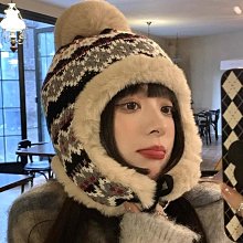 【免運】毛絨帽子 頭帽子 帽子冬天毛茸茸小熊毛絨帽2024新款網紅可愛ins炸街女潮今年流行 歷史價格詳細信息