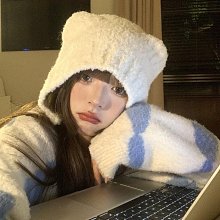 軟萌可愛大耳朵斑點公仔毛絨玩具女生睡覺抱枕布娃娃節日禮物女 歷史價格詳細信息