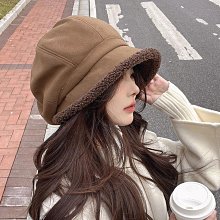三合一漁夫帽女高級感大頭圍春夏八角貝雷帽日系素顏遮臉堆堆帽子 歷史價格詳細信息