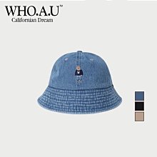 WHO.A.U 史蒂夫小熊22新款帆布包 whoau小方包 側背包 who a u 帆布手提包-陽光優選 歷史價格詳細信息