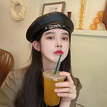 韓系貝雷帽女春秋款氣質百搭蓓蕾帽子女秋冬黑色畫家帽顯臉小 歷史價格詳細信息