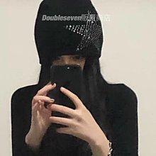 Doubleseven35-43碼Y2K千禧辣妹朋克金屬扣厚底坡跟靴厚底鞋靴子 歷史價格詳細信息