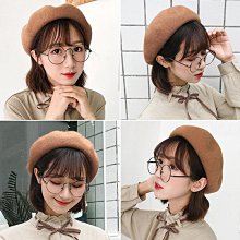 百搭貝雷帽韓版畫家帽帽子女秋冬潮羊毛呢英倫復古羊毛日系小禮帽 歷史價格詳細信息