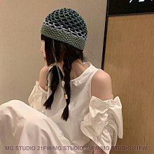 木瓜製品MG STUDIO/過一個時髦的秋冬～混色針織漁夫帽子女韓ins小眾復古毛線帽 (滿599元免運) 歷史價格詳細信息