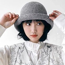 秋冬季羊毛針織漁夫帽子女素顏遮臉水桶帽顯臉小保暖毛呢盆帽 歷史價格詳細信息