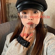【我的頭不圓】秋冬新款毛絨拼接報童帽子女保暖大頭圍八角貝雷帽 歷史價格詳細信息