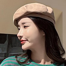 帽子女春秋款韓版百搭純色復古八角帽貝雷帽秋冬時尚氣質畫家帽潮#促銷 #現貨 #可開發票 歷史價格詳細信息