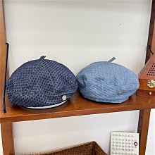 帽子貝雷帽牛仔女秋冬顯臉小黑色大頭圍八角帽畫家帽春小頭圍小號 歷史價格詳細信息